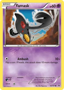 Yamask #45, Reverse Foil
