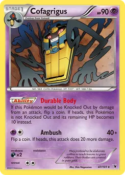 Cofagrigus #47, Reverse Foil