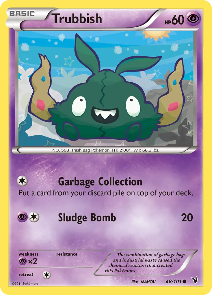 Trubbish #48, Noble Victories Reverse Foil