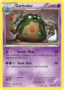 Garbodor #49, Reverse Foil