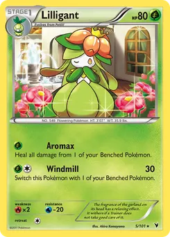 Lilligant #5, Reverse Foil