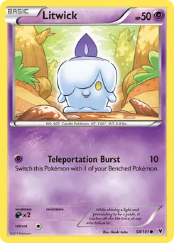 Litwick #58, Reverse Foil