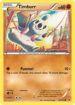 Timburr #62, Reverse Foil