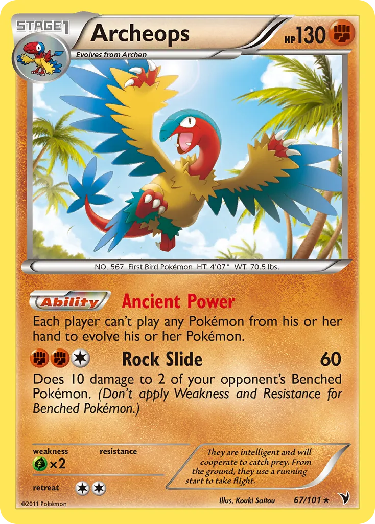 Archeops #67, Noble Victories Reverse Foil