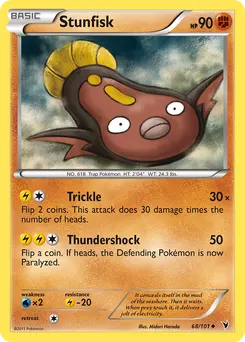 Stunfisk #68, Reverse Foil