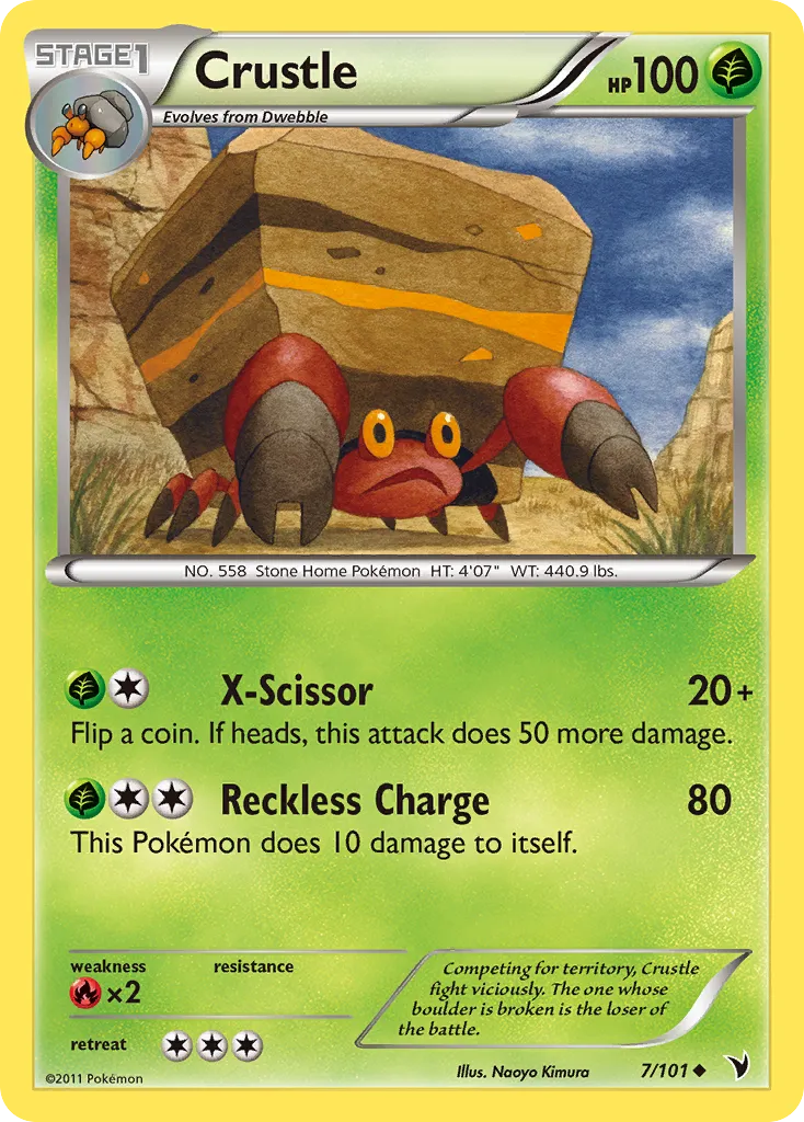 Crustle #7, Noble Victories Reverse Foil