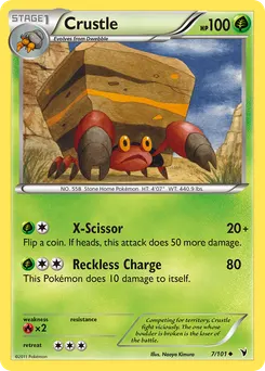 Crustle #7, Reverse Foil