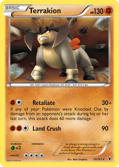 Terrakion #73, Cosmos