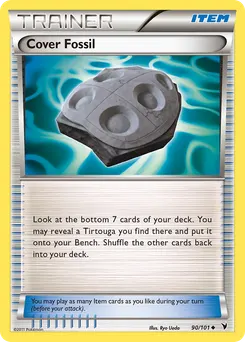 Cover Fossil #90, Reverse Foil