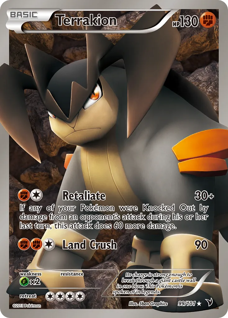 Terrakion #99, Noble Victories