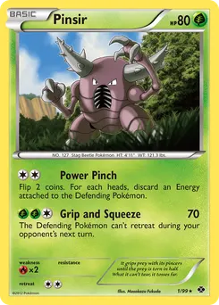 Pinsir #1, Reverse Foil