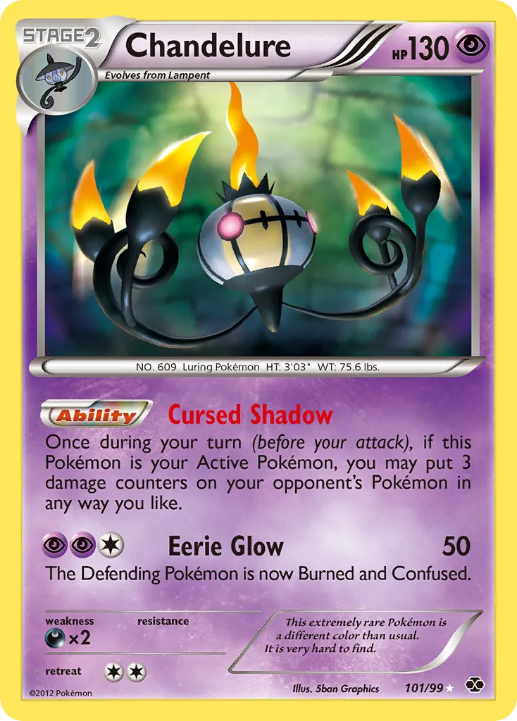 Chandelure #101, Next Destinies