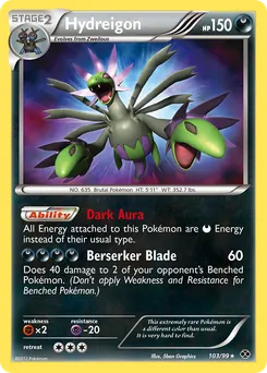 Hydreigon #103, Standard