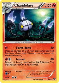 Chandelure #20, Cracked Ice