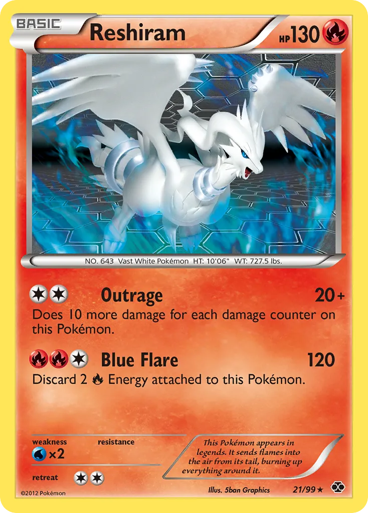 Reshiram #21, Next Destinies
