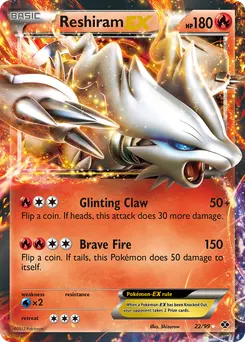 Reshiram-EX #22, Standard