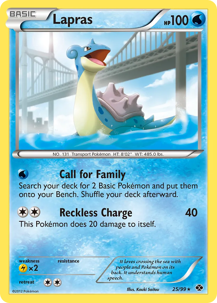 Lapras #25, Next Destinies