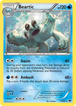 Beartic #37, Reverse Foil