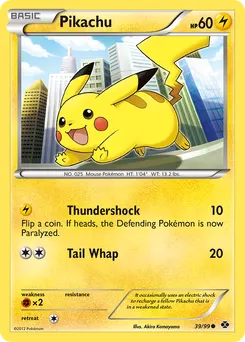 Pikachu #39, Reverse Foil