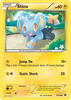 Shinx #42, Reverse Foil