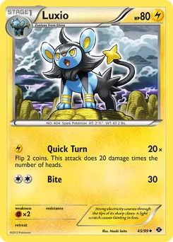 Luxio #45, Reverse Foil