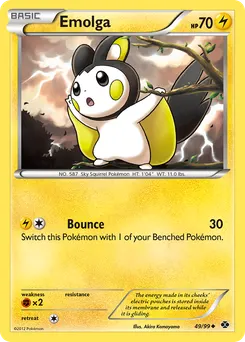 Emolga #49, Reverse Foil