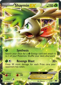Shaymin-EX #5, Standard