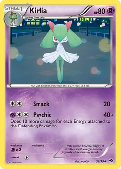Kirlia #56, Reverse Foil