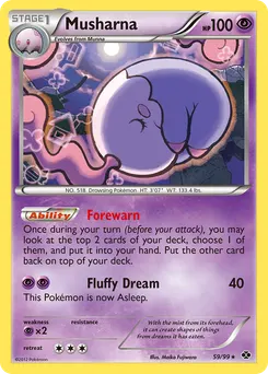 Musharna #59, Reverse Foil