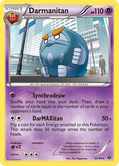 Darmanitan #60, Reverse Foil