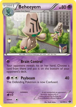 Beheeyem #62, Holo Cosmos