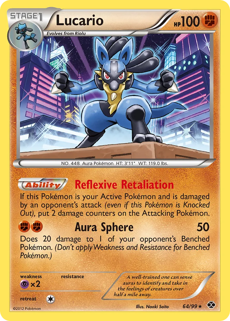 Lucario #64, Next Destinies Cosmos