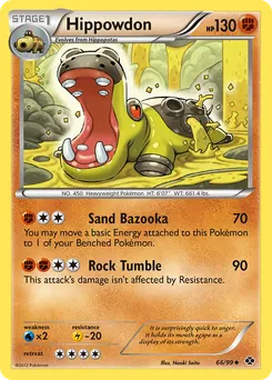 Hippowdon #66, Reverse Foil