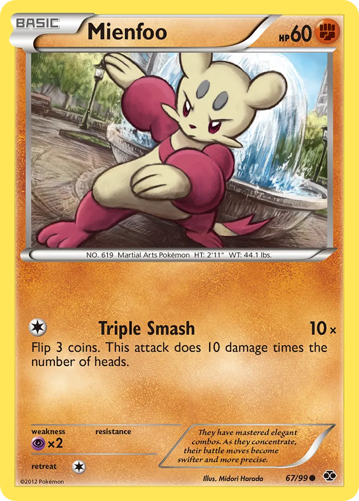 Mienfoo #67, Next Destinies Reverse Foil
