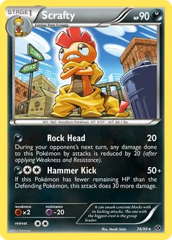 Scrafty #74, Reverse Foil