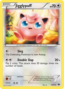 Jigglypuff #78, Reverse Foil