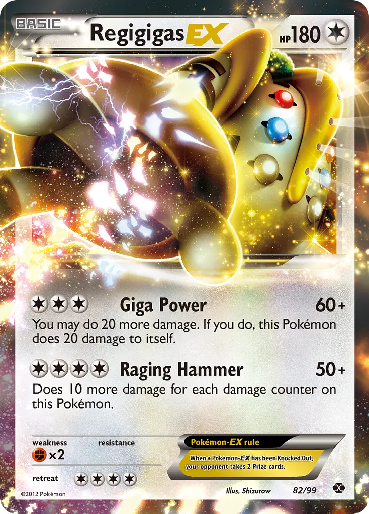 Regigigas-EX #82, Next Destinies