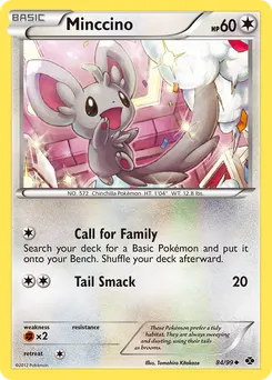 Minccino #84, Next Destinies