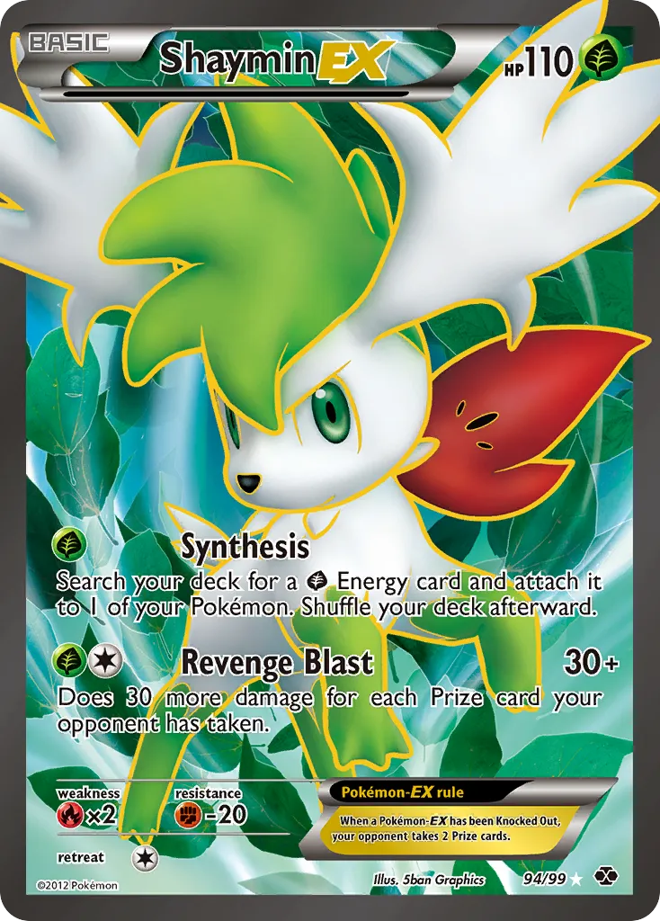 Shaymin-EX #94, Next Destinies