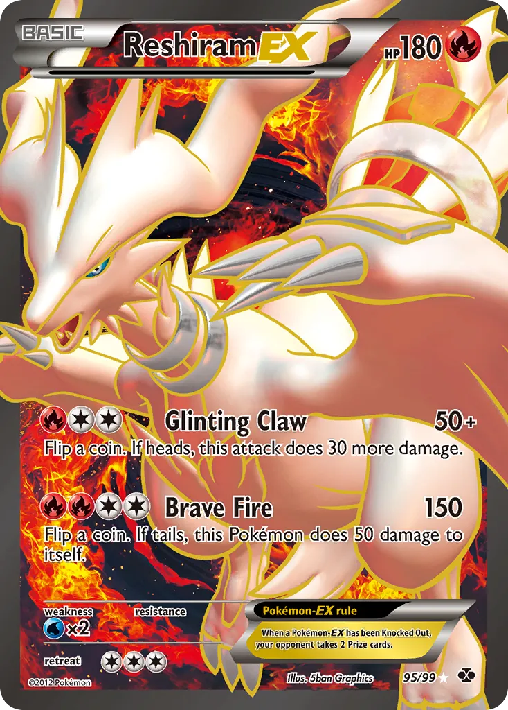 Reshiram-EX #95, Next Destinies
