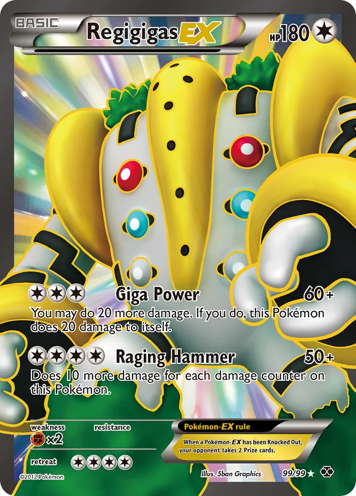 Regigigas-EX #99, Next Destinies
