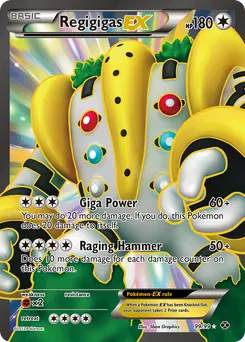 Regigigas-EX #99, Standard