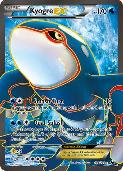 Kyogre-EX #104, Standard