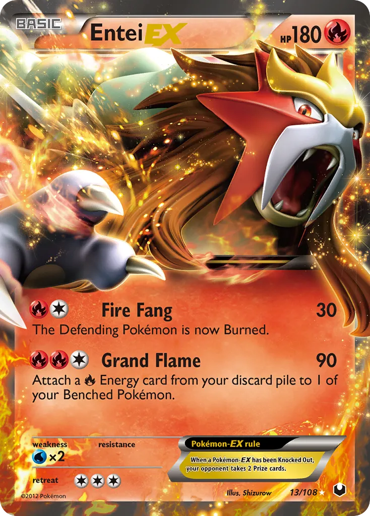 Entei-EX #13, Dark Explorers