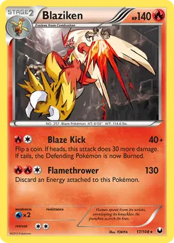 Blaziken #17, Cosmos