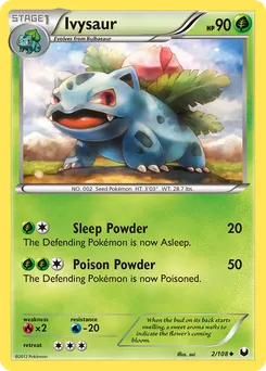Ivysaur #2, Reverse Foil
