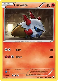 Larvesta #20, Reverse Foil