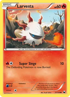 Larvesta #21, Reverse Foil