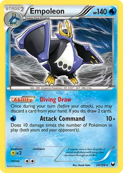 Empoleon #29, Reverse Foil