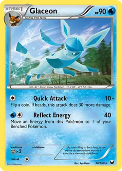 Glaceon #30, Reverse Foil